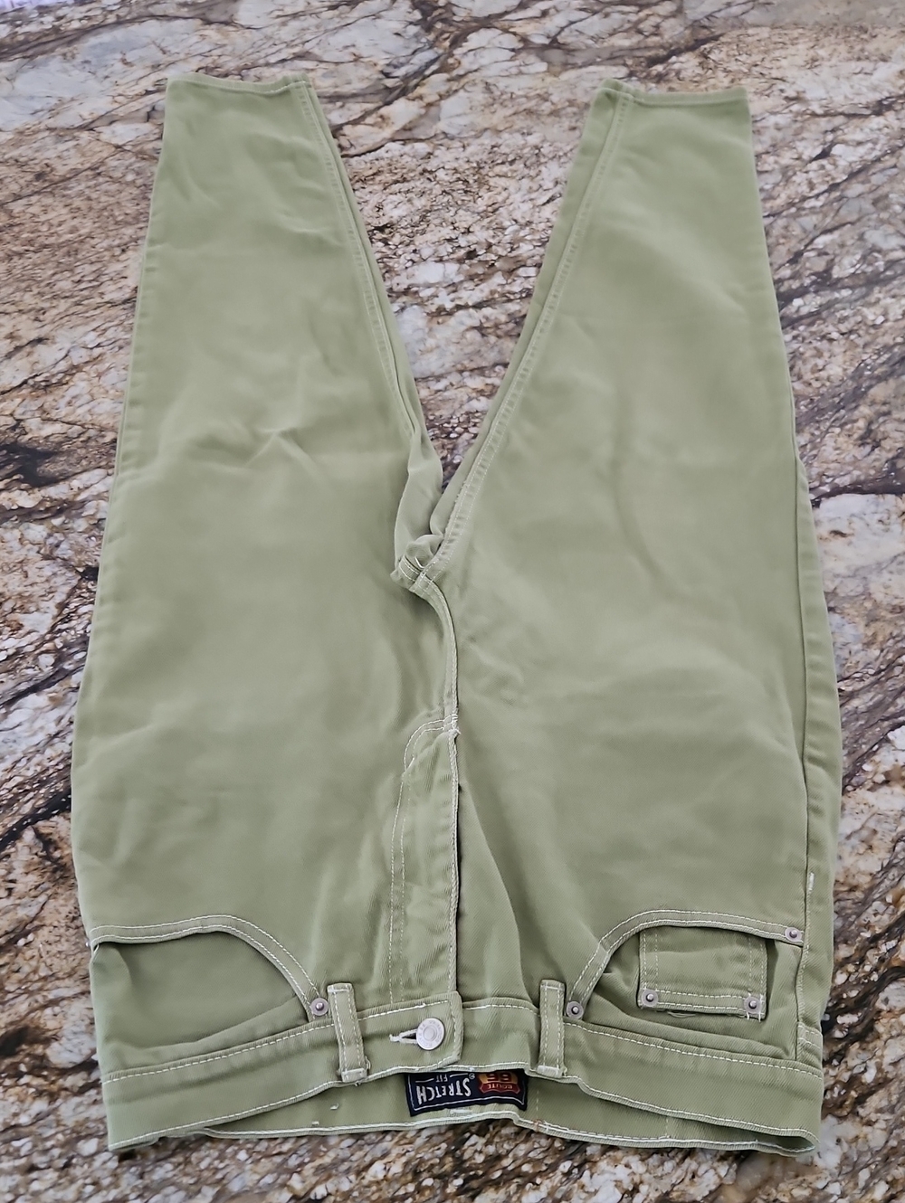 Route 66 Olive Green Jeans. Size 11/12 Inseam 29" Rise 13.5"
